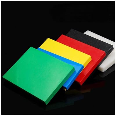 Polyethyleen Plaat - PE UPE HDPE - Doe-het-zelf Projecten - Vocht en Slijtvast - 100x200mm - Zwart