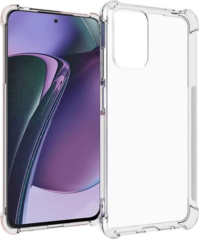 Coverup Hoesje - Geschikt voor Motorola Moto G04(s) / G24 (Power) / E14 Hoesje - Coverup TPU Back Cover met AirBag Corners - Transparant