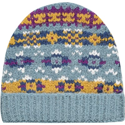 Louise Misha Beanie Michel Storm Maat: 8-12Y | Accessoires Outlet | Unisex | Blauw