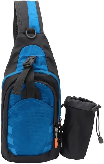 Multifunctionele Schoudertas met Verstelbare Band, Ergonomisch en Comfortabel, Ruime Capaciteit voor Dagelijks Gebruik (Blauw)