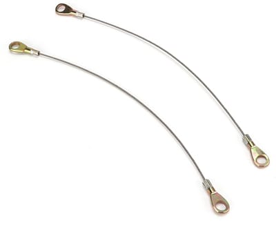 2 Stuks Achterklep Kabel Haak - Vervangingsonderdelen voor Achterklep, Duurzaam en Betrouwbaar, Geschikt voor Diverse Voertuigen