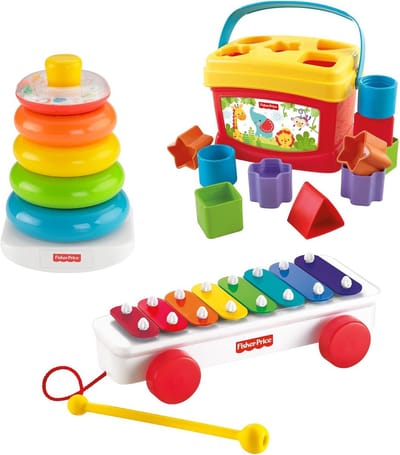 Fisher-Price BLT46 Classico Baby Threesome Toy