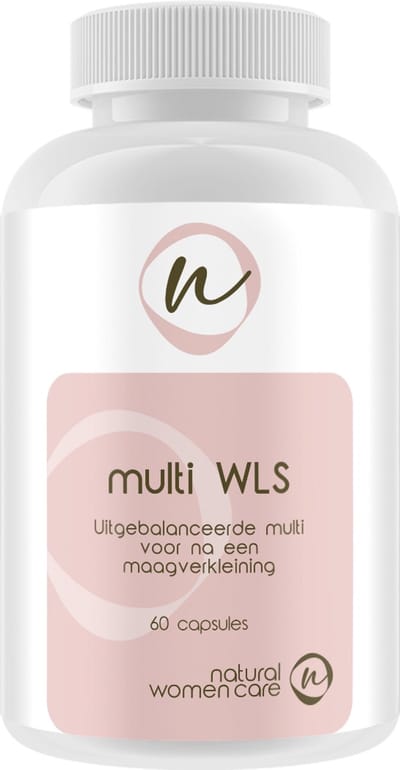 Naturel Women Care - Multi WLS - voor na Weight Loss Surgery (gastric bypass / maagverkleining) - hoog gedoseerd - natuurlijk - goed opneembaar - multivitamine