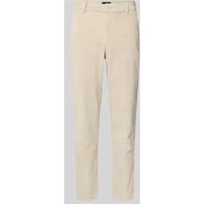 Tapered fit corduroy broek
