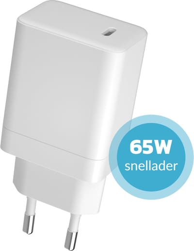 65w GaN usb-C Adapter - Oplader 65w - Usb C Lader - Laptop Oplader usb C- Originele Phreeze Oplader
