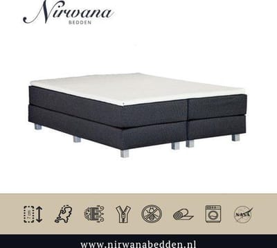 140x190 Topdekmatras - Topper HR50 - Koudschuim - 7 CM - Nirwana Bedden