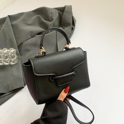 Franse Niche Textuur Kleine Handtas voor Vrouwen Lente en Zomer Mode Krokodillenpatroon Kleine Vierkante Tas Eenvoudige Schoudertas gray
