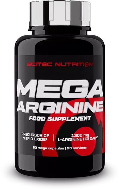 Scitec Nutrition® - Mega Arginine (90 capsules) - L-arginine hydrochloride - aminozuur - aminozuren
