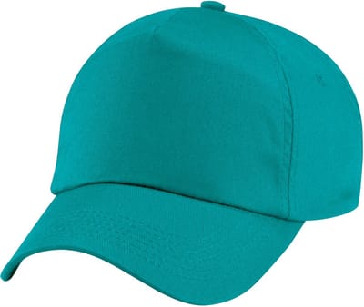 Beechfield Unisex Junior Junior 5 Panel Baseball Cap (Smaragd)