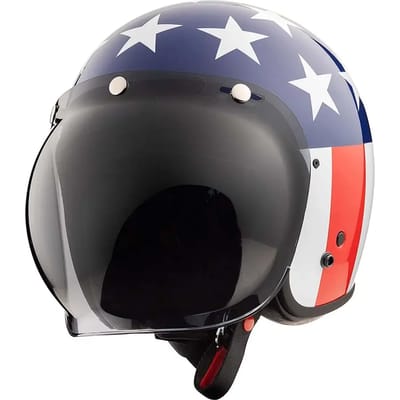 Motorhelm vizier Simpson Chopper