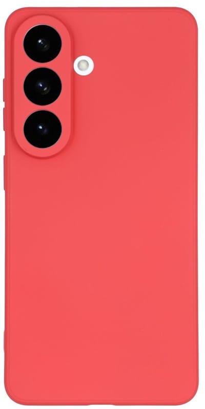 Coverup Hoesje - Geschikt voor Samsung Galaxy S26 Hoesje - Coverup Colour TPU Back Cover - Cadmium Red