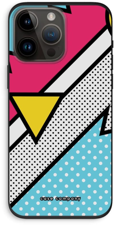 Case Company® - Hoesje geschikt voor iPhone 14 Pro Max hoesje - Pop Art #3 - Biologisch Afbreekbaar Telefoonhoesje - Bescherming alle Kanten en Schermrand