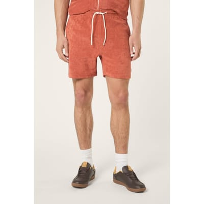 FILA Empoli Regular Towelling Shorts Etruscan Red Taglia: S | Pantaloncini Outlet | Uomo | Rosso