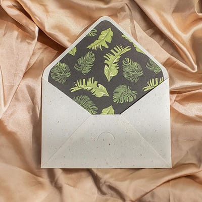 Vintage Enveloppen Klassiek Van Gogh Olieverfschilderij En Plant Artistieke Enveloppen Voor Brieven Bruiloftsuitnodiging
