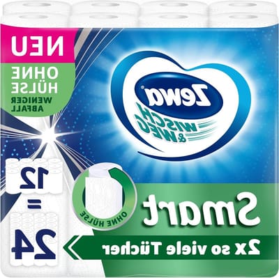 Huishoudrollen - Keukenpapier - Snel Opruimen - Zonder Huls - 3x4x90 Vellen - Wit
