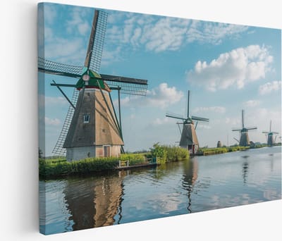 Saammp Muurcirkel Hout - Paarden in zonsondergang - Natuur - Dieren - Ø 90 - Wandcirkel - Wanddecoratie Cirkel - Muurdecoratie Woonkamer - Slaapkamer decoratie - Rond Schilderij