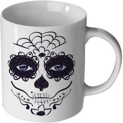 Mug en Céramique Vecteurs et illustrations de Calavera Caveiras Mexicanas