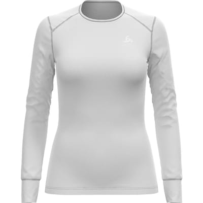 Odlo Sportshirt/Thermische shirt - 10000 White - maat 44 (44) - Dames Volwassenen - Polyester- 159101-10000-44