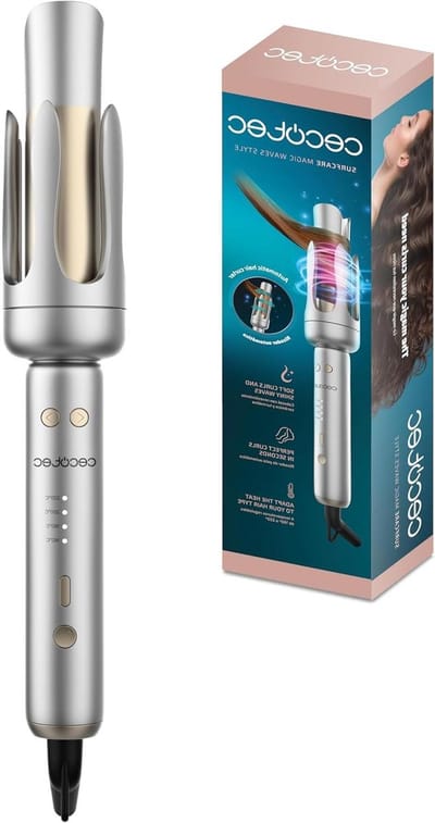 Automatische Krultang - Golventang Haarstyler - Perfecte Krullen Maken - Keramische Tourmalijn Coating - 32 mm - Zwart