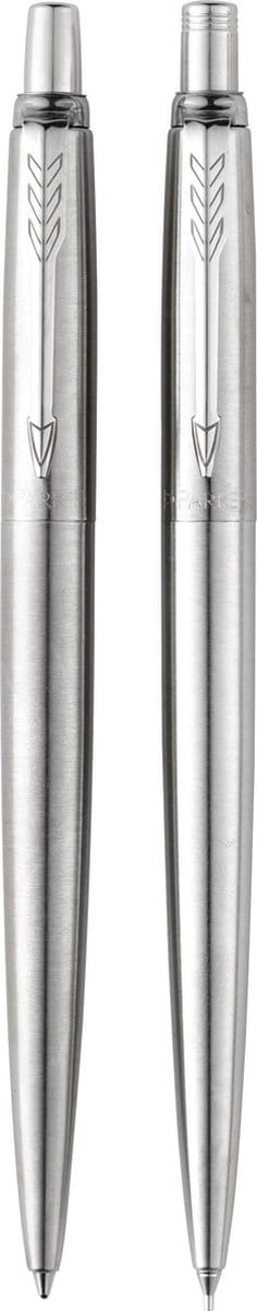 Parker Jotter Steel CT Balpen + Vulpotlood