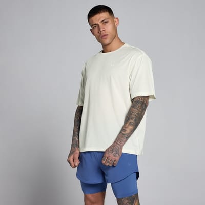 MP Men's Hybrid Oversized Mesh T-Shirt - Mist - S