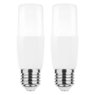 Modee E27 LED Buislamp 9W - 700lm - 6000K - Daglicht Wit - LED Afzuigkaplamp - Vervangt 70W Gloeilamp - 2 stuks