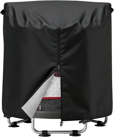 Trampoline Afdekhoes - Outdoor Beschermhoes - Bescherming Tuin - UV en Waterdicht - 140 cm - Zwart