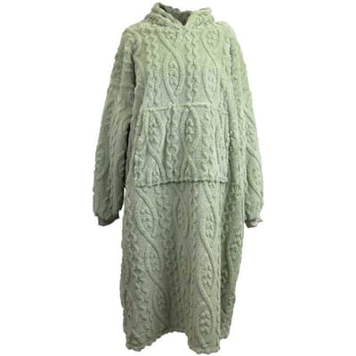Unique Living - Hoodie Pleun Tea Green -78x120cm