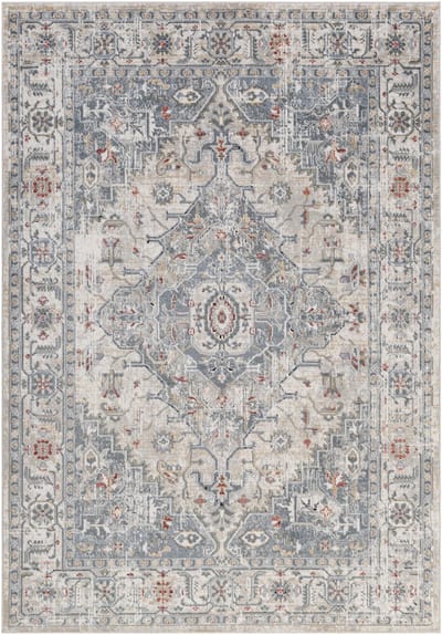 SURYA - DALILA Vintage Oosters Grijs Tapijt