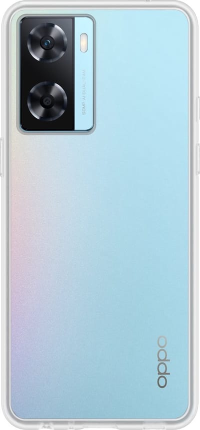 Hoes - Geschikt voor OPPO A57s - Sterk & Shockproof - Hoesje Cover - Siliconen Case - Transparant