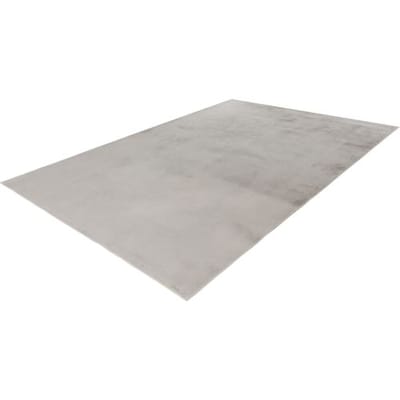 KAYOOM Vloerkleed Surfacer, laagpolig (225, Zilver, 160 x 230 cm)
