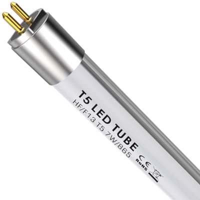 LED T5 buis 7W - 6500K Daglicht, 910lm, zonder bedrading, G5 aansluiting, 140 graden