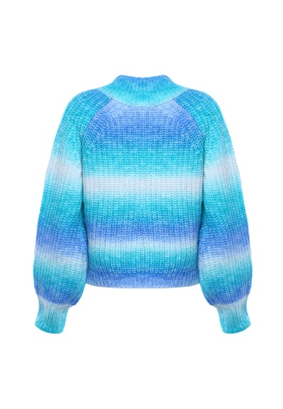 Mymo Jumper Dames Blauw Veelkleurig