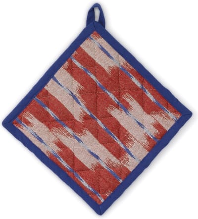 Pannenlap, Rood / Blauw - Kela | Ethno