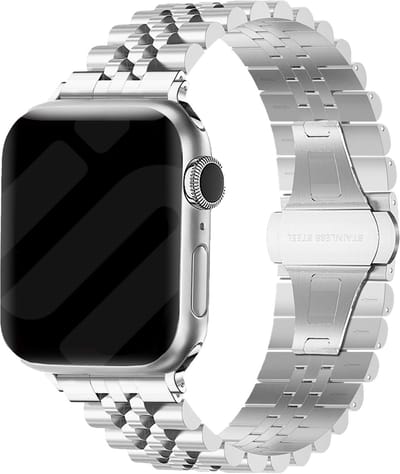 Strap-it Classic Sportbandje - Geschikt voor Apple Watch Series 1/2/3/4/5/6/7/8/9/10/11/SE/SE2/SE3/Ultra (2/3) - Zwart/grijs - Siliconen bandje sport - Sport Loop iWatch bandje maat: 44mm / 45mm / 46mm / 49mm