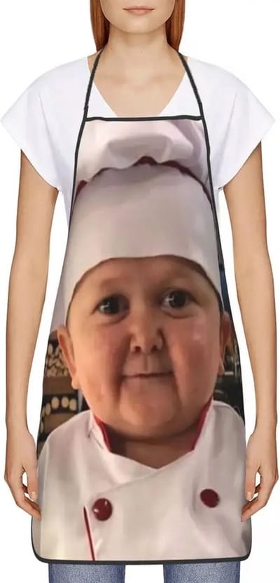 Hasbulla kookschort | Hasbulla | Hasbulla Magomedovich Magomedov | Hasbik | UFC | Kookschort | Keukenschort | Verkleedkleren |