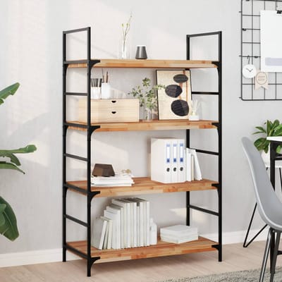 vidaXL - Wandschappen - 3 - st - zwevend - olieafwerking - 60x40x4 - cm - acaciahout