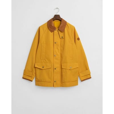 Gant Spring Decker Jacket Golden Yellow / male