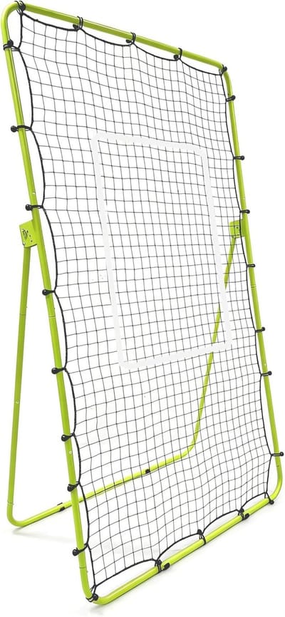 XL Volleybal Rebounder Net (213 x 122 cm) - Verstelbaar Terugslagnet voor Volleybal Training - Smashen, Passen & Serveren - Opvouwbaar Trainingsnet