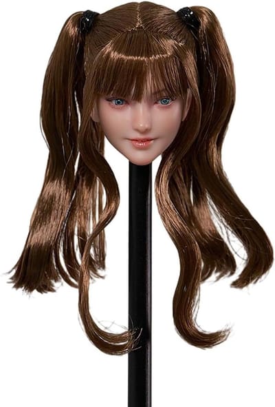 Actiefiguur Hoofd - Poppenhoofd - Verzamelobject Uitbreiden - Realistische Gezichtsdetails - 5 CM - Ver.C