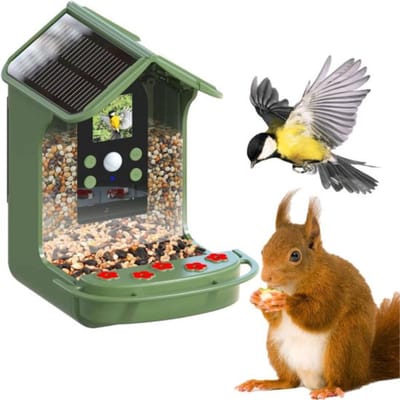 Thuys - Vogelhuisje Met Camera - Voederhuisje - Nestkast