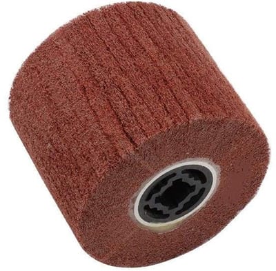 Nylon wieltrommel - Polijstschijf slijpen - Metaalbewerking afwerking - Duidelijke lijnen - 120mm diameter - Niet gespecificeerd