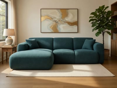 Driezitsbank 210 × 93 × 87 cm – Luxe Leren Bank met Brede Armleuningen en Metalen Poten – Moderne 3-Zits Bank van Echt Rundleer – zwart – Lyon Comfort – Bellavero
