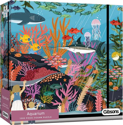 1000 Stukjes Legpuzzel voor Volwassenen - Prachtig Onderwater Aquarium Ontwerp