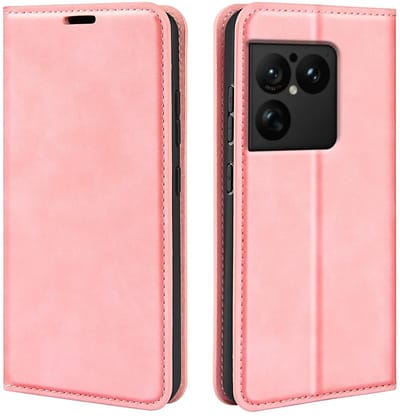 MobyDefend Hoesje - Geschikt voor Sony Xperia 1 VIII - Luxe Wallet Bookcase (Magnetische Sluiting) - Roze