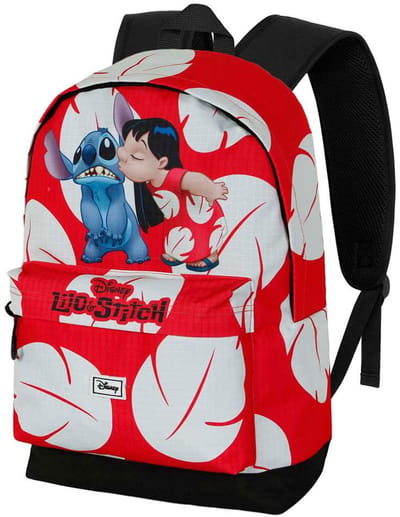 Karactermania - Disney - Lilo en Stitch - HS FAN 2.2 Rugzak - Handbagage Backpack met trolley bevestiging - Rugtas - Rood