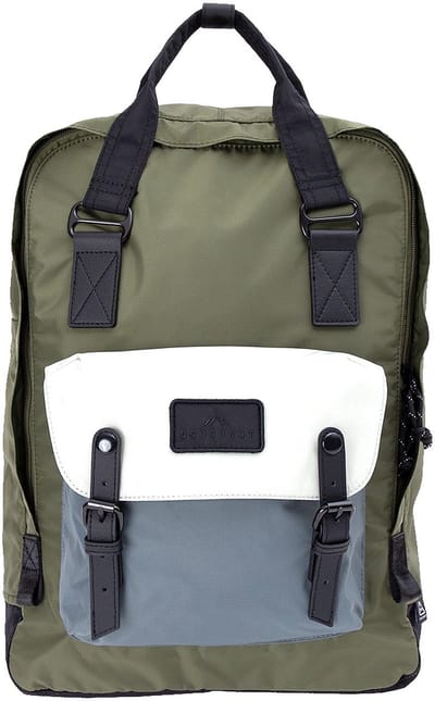 Doughnut Macaroon Go Wild 16 - Rugzak 38 cm (army x grey)