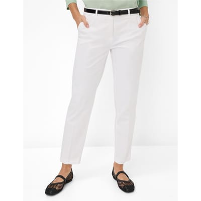 Broek in verkorte pasvorm model 'MARON'
