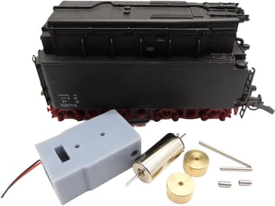 micromotor HR038F motor ombouwset voor Roco BR 01, BR 41, BR 042, BR 043, BR 44