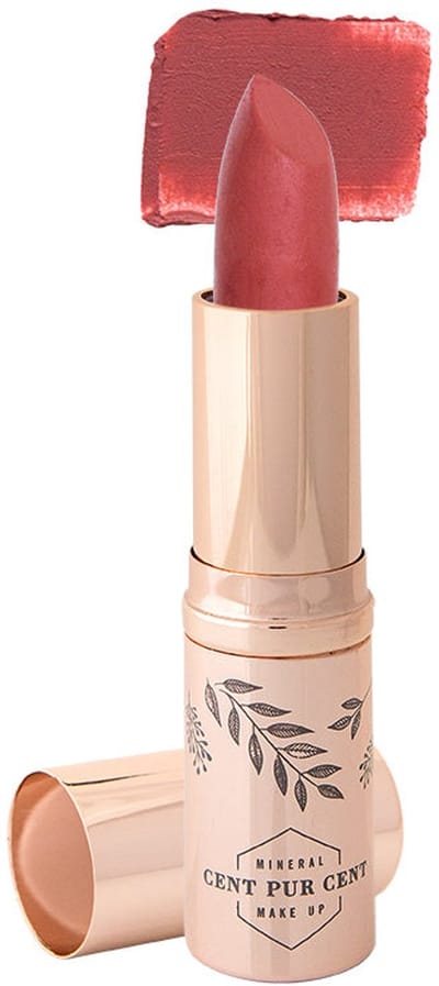 Cent Pur Cent Mineral Lipstick Mystique - Hypoallergeen - Intense kleur - Luxe uitstraling - 4 ml